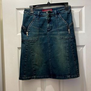 Vintage Jeans Skirt